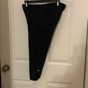 Lululemon fast n free crop 10